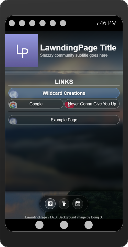 LawndingPage preview